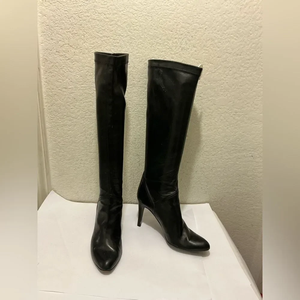 Cole Haan Black Over the Knee Boots